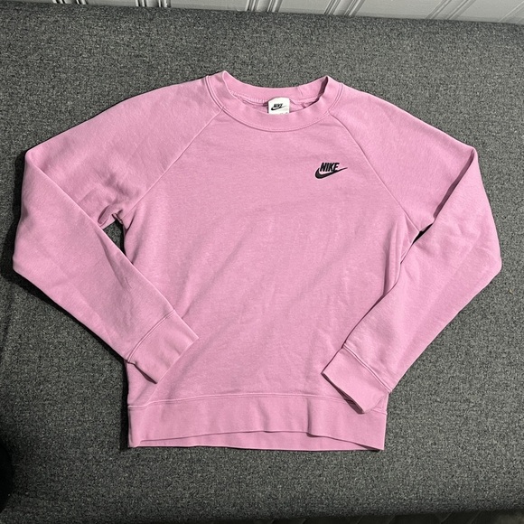 Nike Sweaters - Nike Women's Pink Crew Neck Sweater